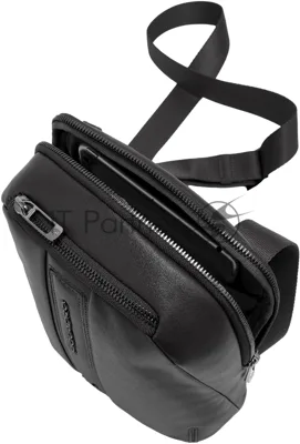 Сумка кросс-боди мужская Piquadro Victor CA7176W143/N черная натур.кожа