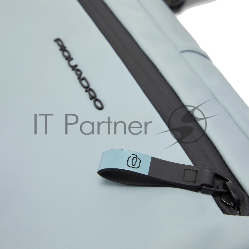 Рюкзак слинг Piquadro Corner 2.0 CA6466C2OW/AZ2 серо-голубой полиэстер