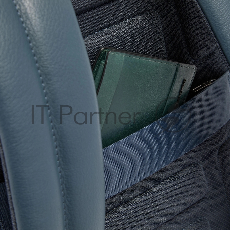 Рюкзак Piquadro Tebe CA7157W144/BLU синий натур.кожа