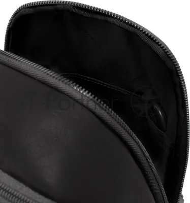 Рюкзак слинг мужской Piquadro Victor CA7174W143/N черный натур.кожа
