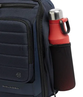 Рюкзак слинг мужской Piquadro Oberon CA7277W150/BLU синий нейлон/натур.кожа