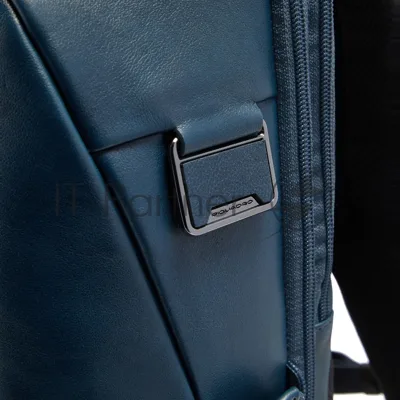 Рюкзак мужской Piquadro Victor CA7182W143/BLU синий натур.кожа