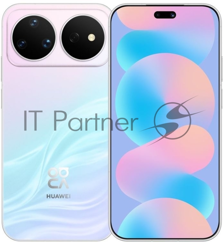 Смартфон Huawei nova 16s Pro CRS-LX9 12Gb, 512Gb, розовый/голубой