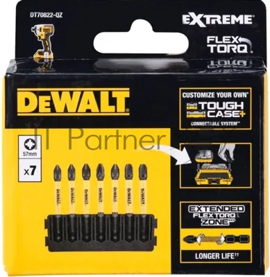 Набор бит DeWalt DT70822-QZ универсал. (7пред.) для шуруповертов