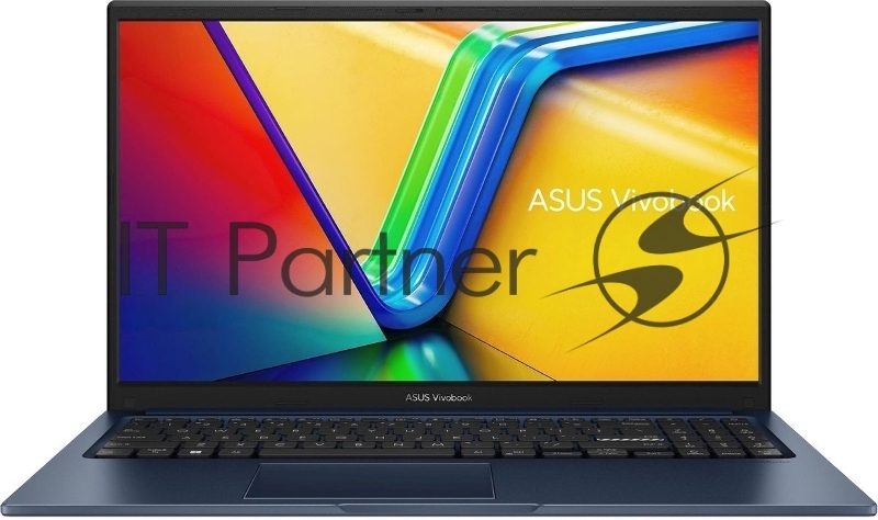 Ноутбук ASUS VivoBook X1504VA-BQ5683/15.6"/IPS/Intel Core 3 100U/8GB/256GB SSD/Intel Graphics/Windows 11 Pro/синий/1.7kg