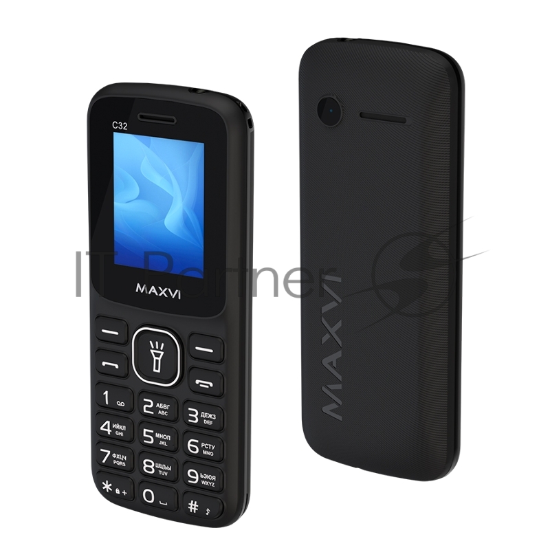 Мобильный телефон Maxvi C32 black