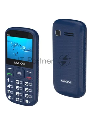 Мобильный телефон Maxvi B232 синий