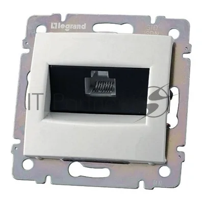 Valena Белый Розетка комп(RJ45) 1-ая 6 кат UTP | 774246 | Legrand; замена на арт. ИЭК 6941071