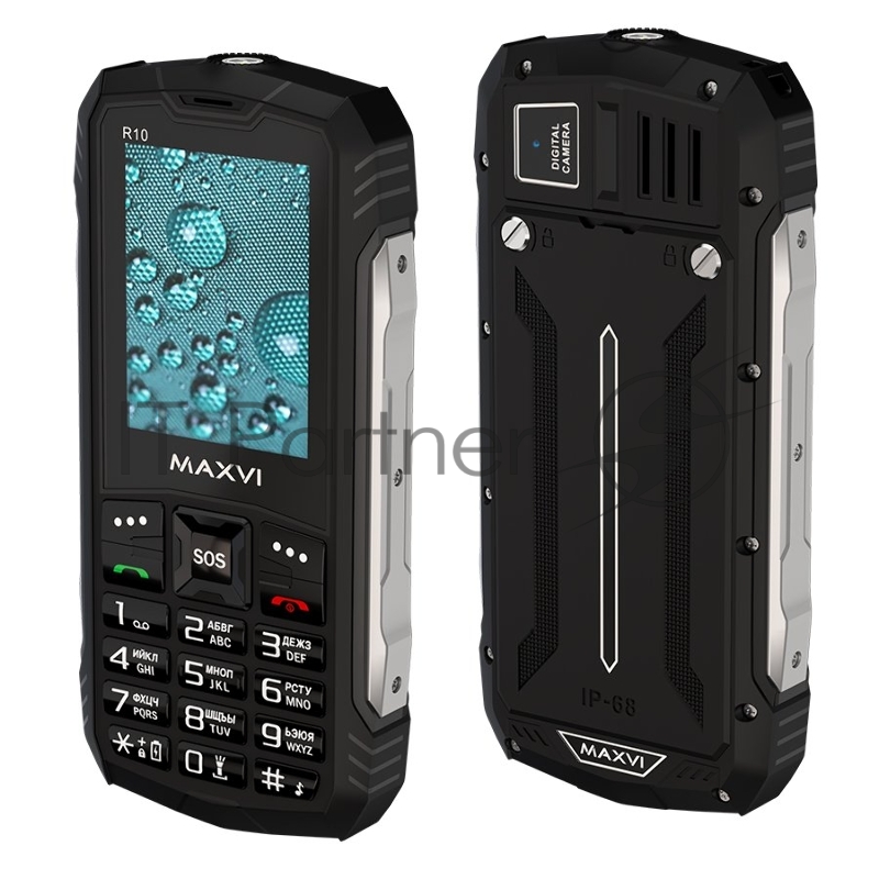 Мобильный телефон Maxvi R10 черный