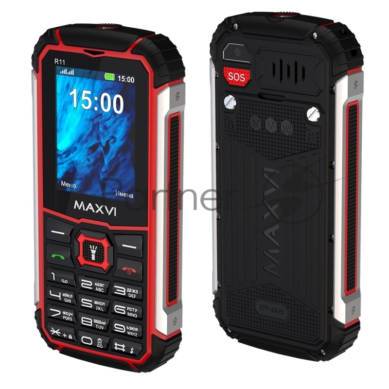 Мобильный телефон MAXVI R11 красный