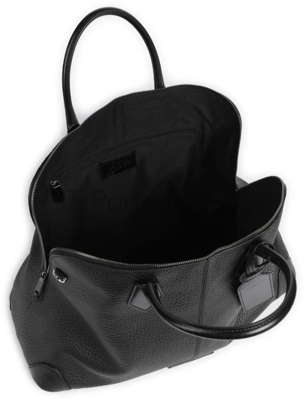 Сумка The Bridge Travel Soft 071706ZA/20 черная натур.кожа