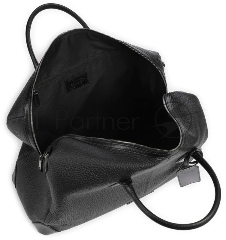 Сумка The Bridge Travel Soft 071716ZA/20 черная натур.кожа