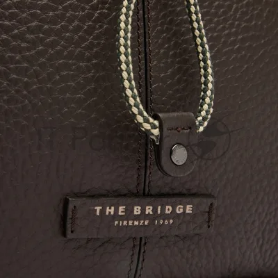 Рюкзак мужской The Bridge Manfredi 064736QQ/01Y темно-коричневый натур.кожа