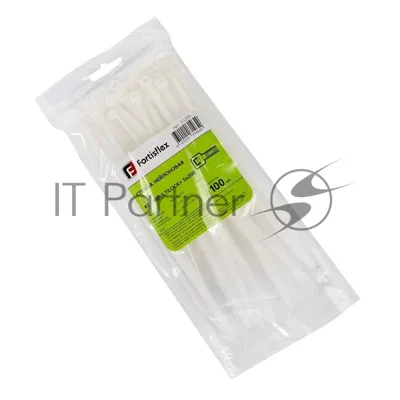 Стяжка нейлоновая КСС «MULTILOCK» 5х200 (бел) (100шт)  102305  Fortisflex