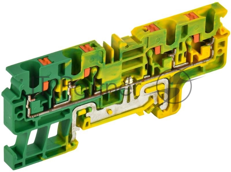Колодка клеммная CP-MC-PEN земля 4 вывода 4мм2 | YCT22-03-4-K52-004 | IEK
