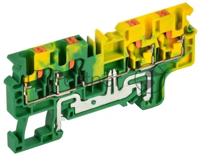 Колодка клеммная CP-MC-PEN земля 4 вывода 2,5мм2 | YCT22-03-4-K52-002 | IEK