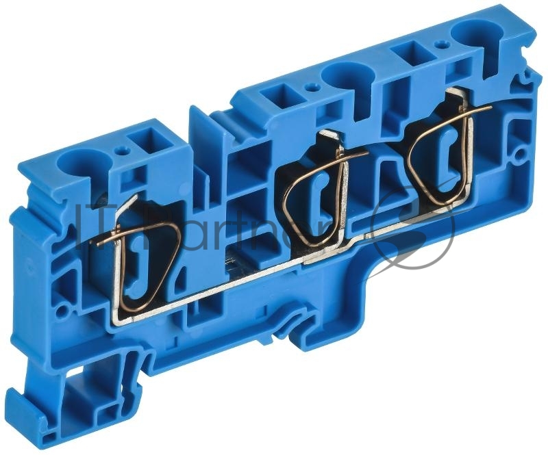 ARMAFIX Клемма пруж. CX10-3 BU 10мм2 3-конт. синяя| AF-CT40-00-3-K07-010| IEK