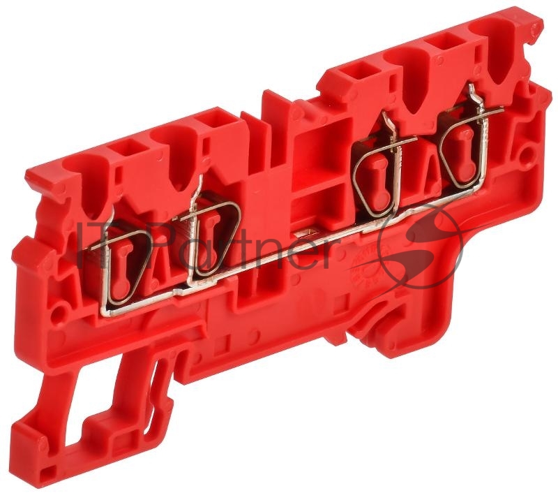 ARMAFIX Клемма пруж. CX2.5-4 4-конт. красная | AF-CT42-00-4-K04-002 | IEK