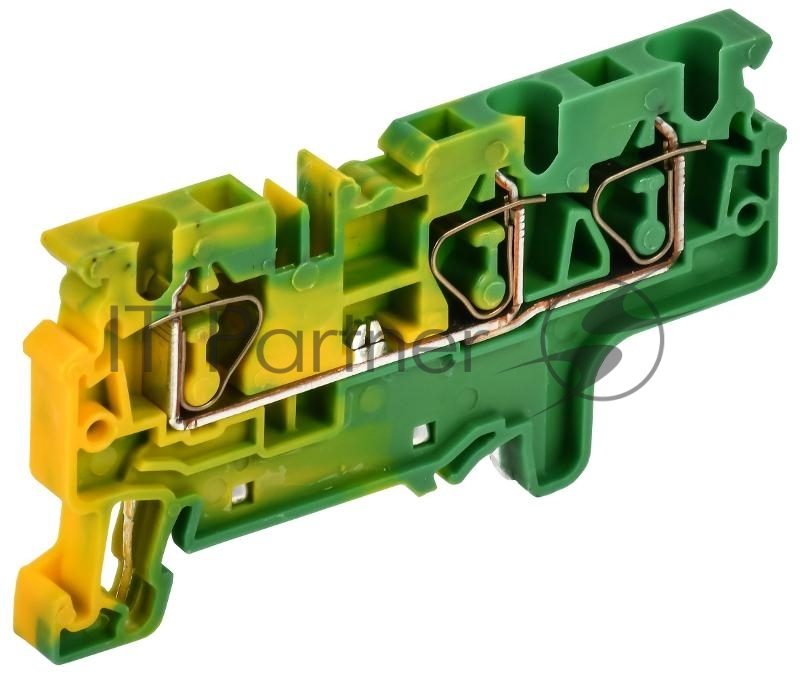 ARMAFIX Клемма пруж. CX4-3 PE 4мм2 3-конт. зазем. | AF-CT41-00-3-K52-004 | IEK
