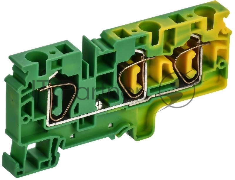 ARMAFIX Клемма пруж. CX10-3 PE 10мм2 3-конт. зазем.| AF-CT41-00-3-K52-010| IEK