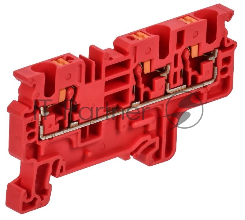 ARMAFIX Клемма пруж. Push In CP-MC 3 выв. 4мм2 красная | AF-CT22-00-3-K04-004 | IEK