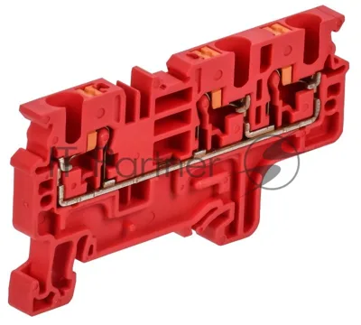 ARMAFIX Клемма пруж. Push In CP-MC 3 выв. 4мм2 красная | AF-CT22-00-3-K04-004 | IEK