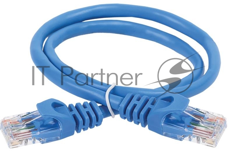 Коммутационный шнур кат. 6 UTP PVC 3м синий | PC03-C6U-3M | ITK