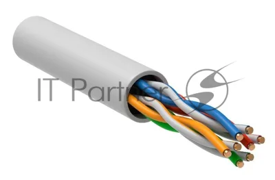 Витая пара U/UTP 5E 4х2х24AWG LSLTx бел. (305м) РФ/Т | LC1-C5E04-128-T-R | ITK