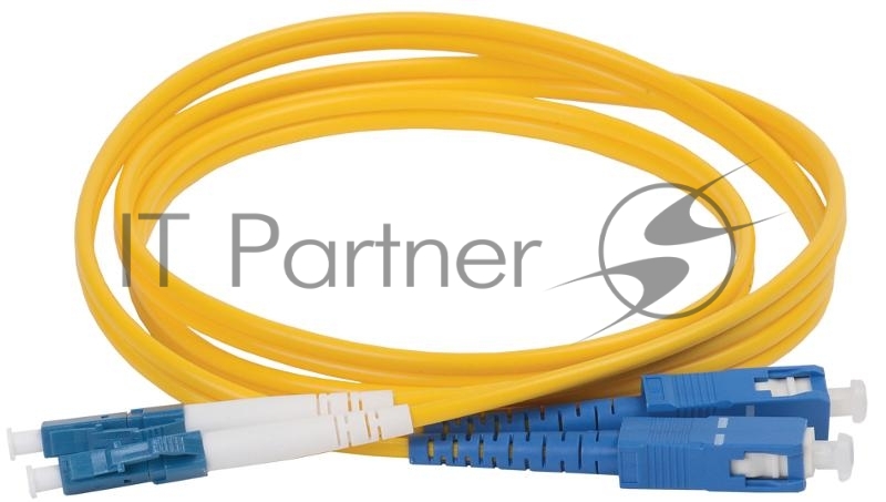 Оптический (патч-корд), SM, 9/125 (OS2), LC/UPC-SC/UPC,(Duplex),15м | FPC09-LCU-SCU-C2L-15M | ITK