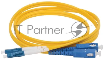 Оптический (патч-корд), SM, 9/125 (OS2), LC/UPC-SC/UPC,(Duplex),15м | FPC09-LCU-SCU-C2L-15M | ITK