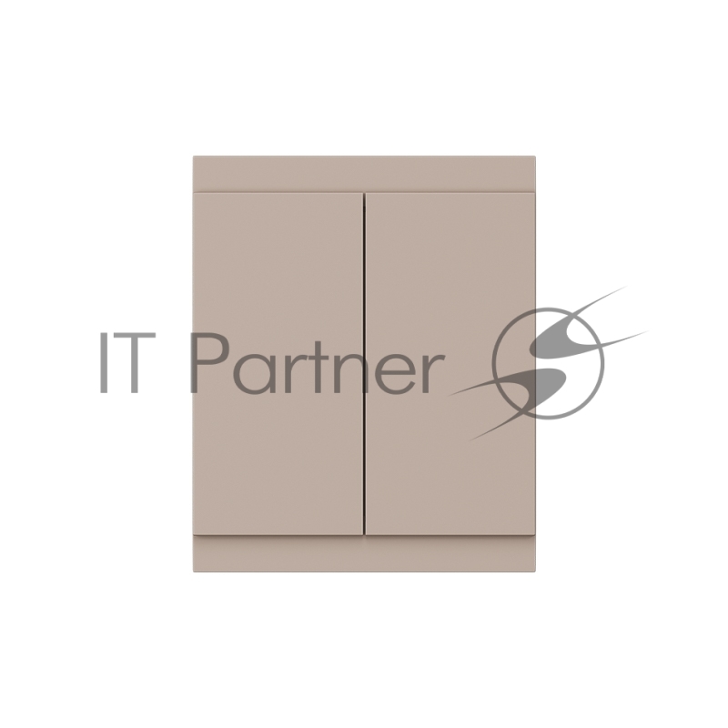 Выключатель SETE 2 кл для жалюзи возвратный 10А с/у кашемир IP20/IP44 KRANZ