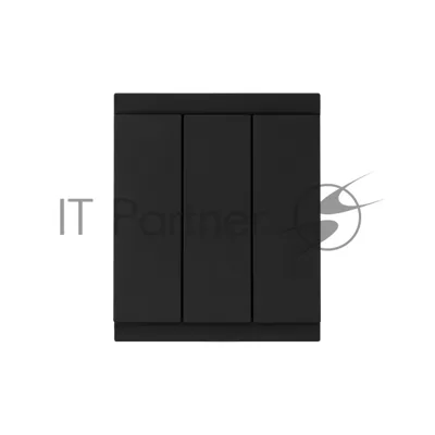 Выключатель SETE 3 кл 10А с/у антрацит IP20/IP44 KRANZ