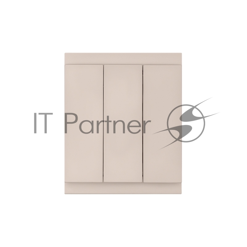 Выключатель SETE 3 кл 10А с/у кашемир IP20/IP44 KRANZ
