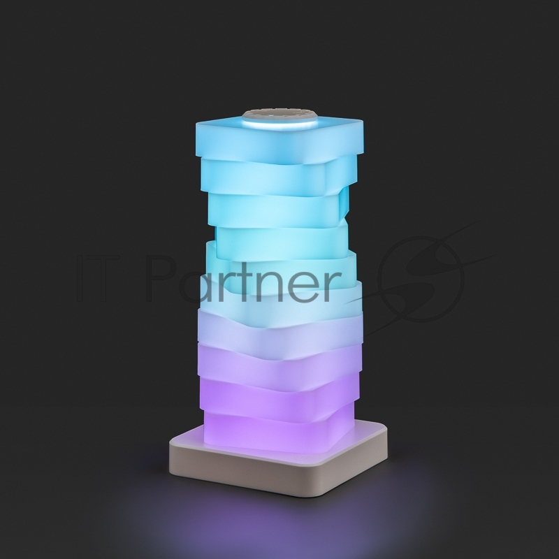 Светодиодный светильник Пирамида RGB/ТЕПЛЫЙ БЕЛЫЙ 11,6х11,6х23,8 см, питание USB NEON-NIGHT