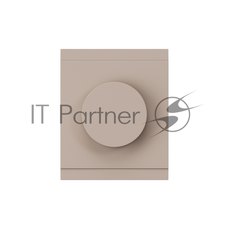 Светорегулятор SETE (диммер) 600Вт универсальный с/у кашемир IP20/IP44 KRANZ