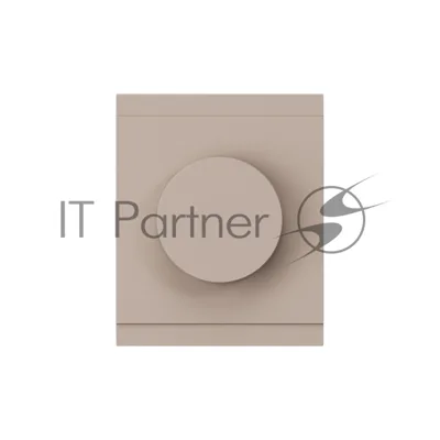Светорегулятор SETE (диммер) 600Вт универсальный с/у кашемир IP20/IP44 KRANZ