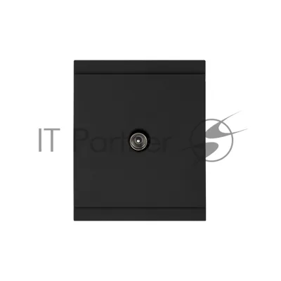 Розетка SETE TV с/у антрацит IP20/IP44 KRANZ