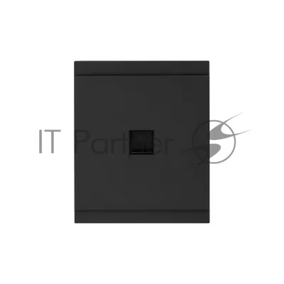 Розетка SETE компьютерная RJ45 кат6 с/у антрацит IP20/IP44 KRANZ