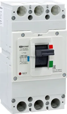 Выключатель автоматический PRO.KVANT TM-400S 3P 315A 50kA | KV0000106 | Контактор (Legrand)