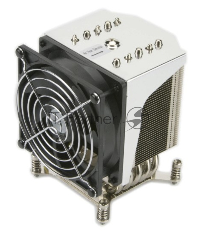 Кулер для серверного процессора Supermicro SNK-P0050AP4, 92 мм, 3800 об/мин, 38 дБ, 4 pin PWM, 165 Вт, LGA 2011, 105x93x126 мм