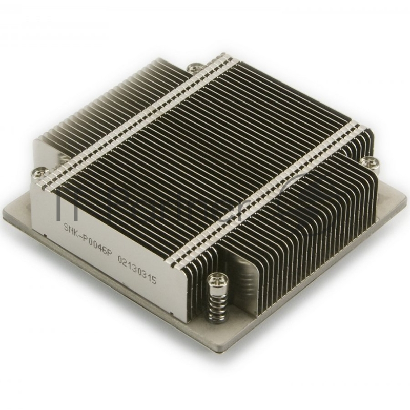 Радиатор для серверного процессора Supermicro SNK-P0046P, алюминий, 95 Вт, LGA 115x, высота 1U