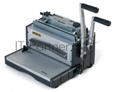 Переплетчик Office Kit B3430 A4/перф.30л.сшив./макс.120л./метал.пруж. (5.5-14.3мм) шаг 3:1, 34 отверстия, 300мм