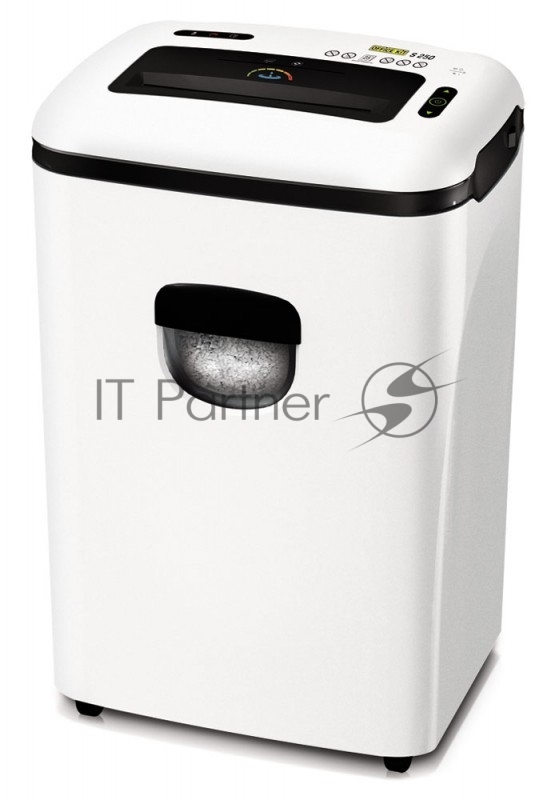 Шредер Office Kit S250 4x35 (секр.P-4)/фрагменты/25лист./38лтр./скрепки/скобы/пл.карты/CD