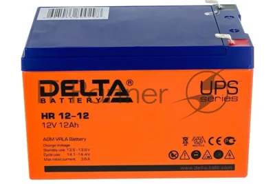 Батарея для ИБП Delta HR 12-12 (12V, 12Ah)