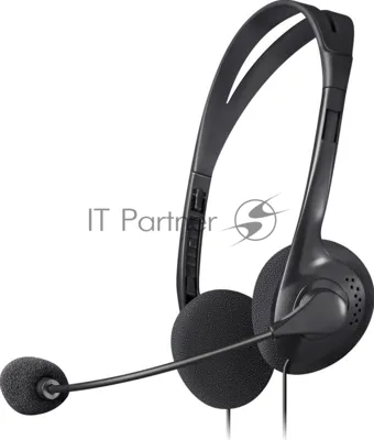Гарнитура Defender HN-102 чёрный, проводная