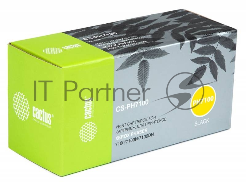 Картридж лазерный Cactus CS-PH7100 (106R02612) черный (5000 стр.) для Xerox Phaser 7100/7100N/7100DN