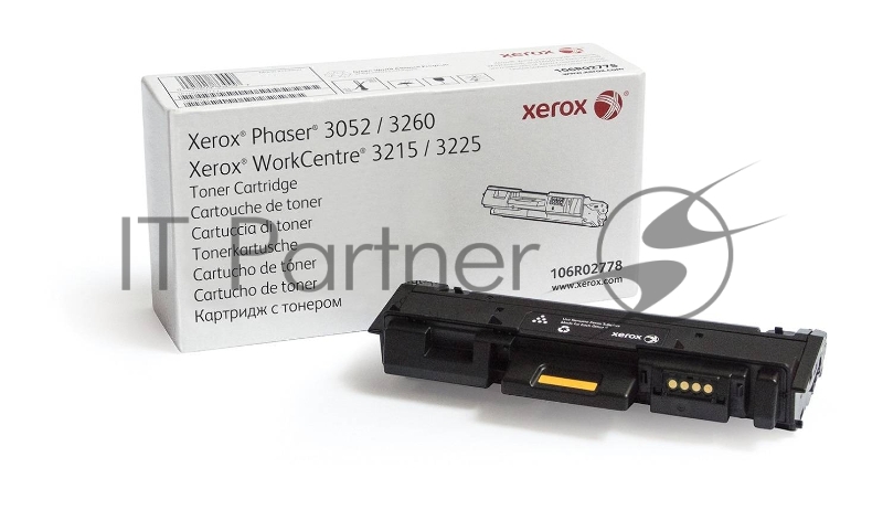 Картридж лазерный Xerox 106R02778 черный для Xerox Ph 3052/3260/WC 3215/3225 3000 стр.(Channels)