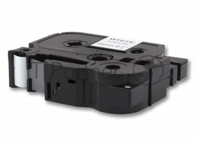 Картридж ленточный Cactus CS-TZ241 18 мм, 8 м, черный шрифт, белый фон, для BROTHER 1230/1280/1280VP/2700VP