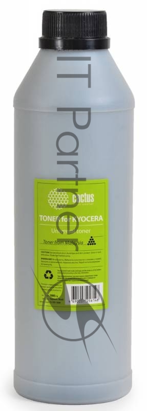 Тонер для копира Cactus CS-TKY-1000 черный (флакон 1000гр) Universal toner Kyocera