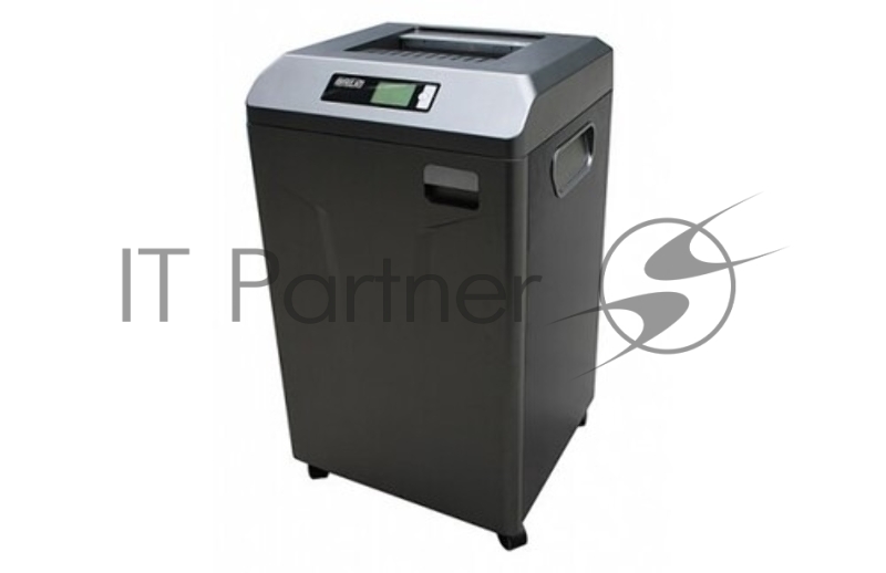 Шредер Office Kit S1150 3,9х30 (секр.P-4)/фрагменты/35лист./115лтр./Уничт:скрепки, скобы, пл.карты/CD